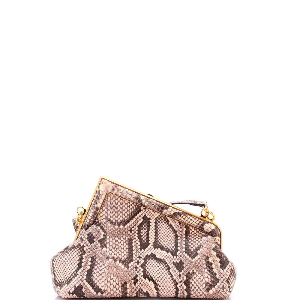 Fendi Small First Bag Python - image 3